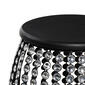 9th & Pike&#174; Black Modern Glam Accent Table - image 3