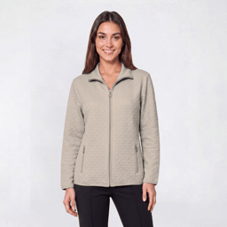 Petite Hasting & Smith Solid Quilted Jacket