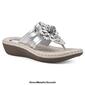 Womens Cliffs by White Mountain Cassia Thong Sandals - image 9