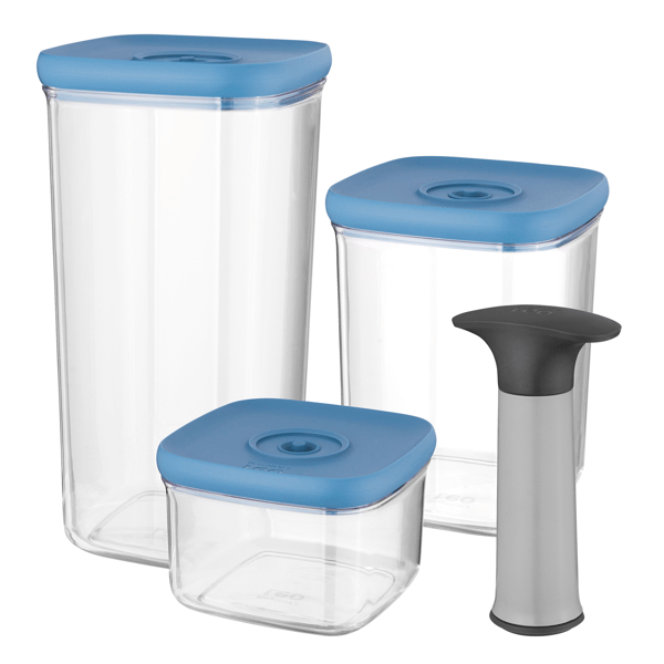 BergHOFF Leo 4pc. Vacuum Food Container Set