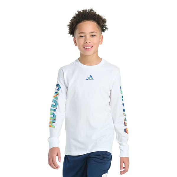 Boys (8-20) adidas Spectrum Of Light Long Sleeve T-Shirt - image 