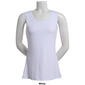 Womens Runway Ready Solid Milky Tank Top - image 5