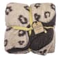 Mantolok Reversible Sherpa Leopard Throw - image 4