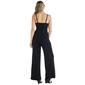 Juniors Almost Famous&#8482; Knit Dobby Pleated Cami Jumpsuit w/Chain - image 2
