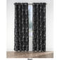 Vine Scroll Jacquard Grommet Curtain Panel - image 2