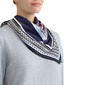 Petite Jones New York Short Sleeve Rib Knit Sweater with Scarf - image 4