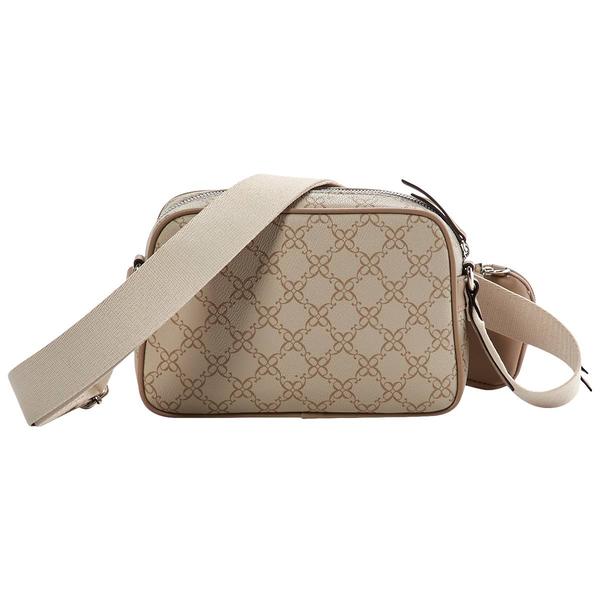 Nine West Posie Camera Geometric Logo Crossbody - Mushroom