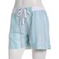 Petite da-sh Stripe Linen Shorts with Roll Cuff - image 1
