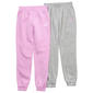 Girls (7-16) Puma(R) 2pk. Joggers Set - Mauve Glow - image 1