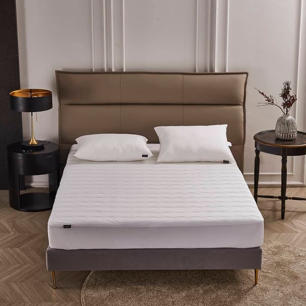 Farm To Home Organic Cotton Classic Wavy Mattress Pad