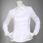Juniors Leighton Princess Seam Poplin Button Front Shirt - image 1