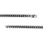 Mens Lynx Stainless Steel Black Plated Chain Necklace - image 2