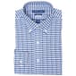 Mens Preswick & Moore&#40;R&#41; Check Oxford Dress Shirt - Blue/Grey - image 1