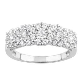 Nova Star&#40;R&#41; White Gold Lab Grown Diamond Engagement Ring