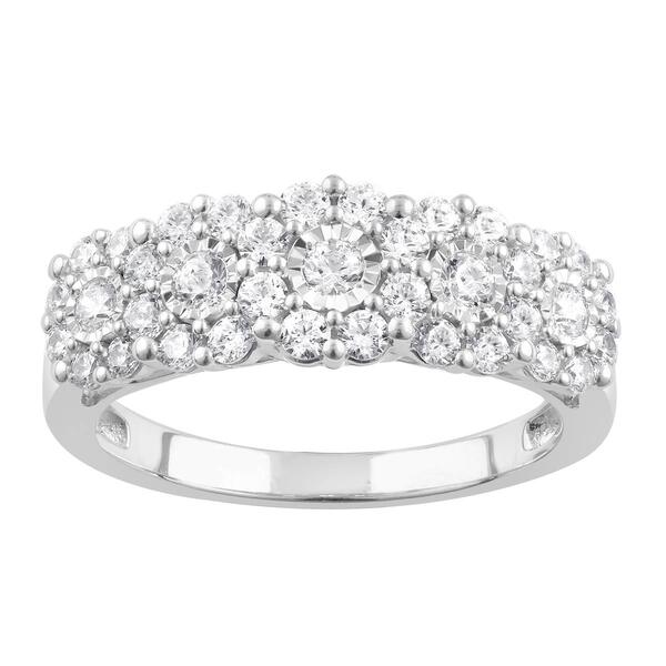 Nova Star&#40;R&#41; White Gold Lab Grown Diamond Engagement Ring - image 