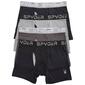 Mens Spyder Nylon Mesh Boxer Briefs - Black/Silver - image 1