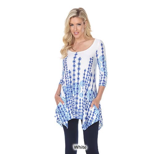 Womens White Mark Rella Tunic