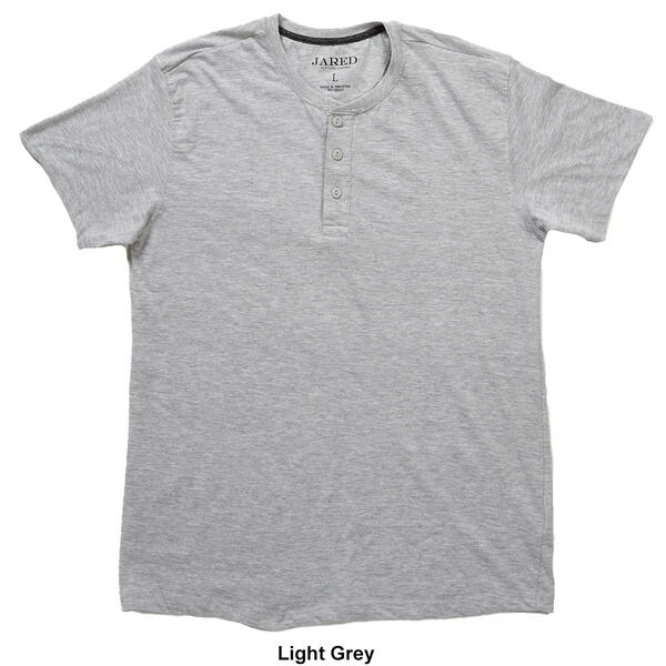 Young Mens Jared Short Sleeve Henley Tee