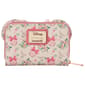 Womens Loungefly Minnie Mouse Floral Zip Around Wallet - image 4