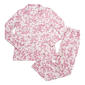 Womens Laura Ashley® Pink Bow Long Sleeve Pajama Set - image 2