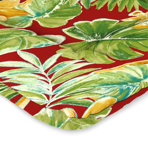 Jordan Manufacturing Beachcrest Floral High Back Chair Cushion