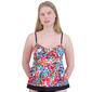 Womens Stella Parker Sarasota Babydoll Tankini Swim Top - image 1