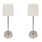 Adesso Rechargeable LED Table Lamp - Set of 2 - image 1