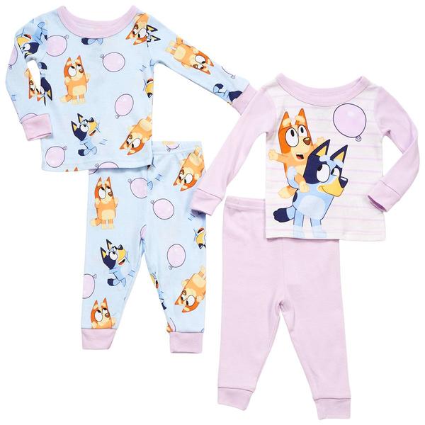 Baby Girl (12-24M) Bluey 2pk. Balloon Fun Pajama Set - image 