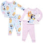 Baby Girl (12-24M) Bluey 2pk. Balloon Fun Pajama Set - image 1