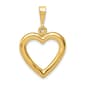 Gold Classics&#40;tm&#41; 14kt. Polished Heart Pendant - image 1
