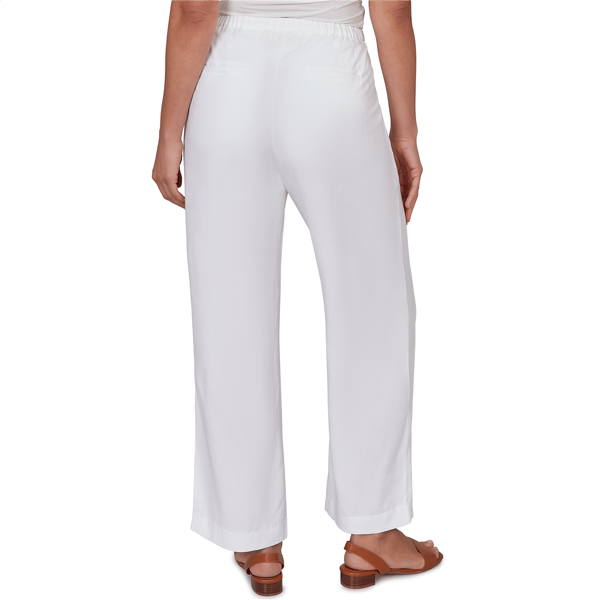 Petite Emaline Sapphire Serenade I Solid Straight Leg Pants