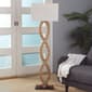 9th & Pike® Brown Coastal Rustic Floor Lamp - image 3