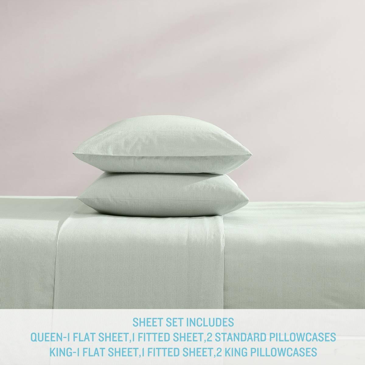 Tommy Bahama Island Cays 200TC 4pc. Cotton Percale Sheet Set