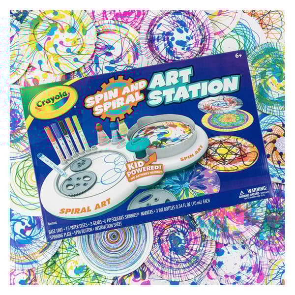 Crayola&#40;R&#41; Spin & Spiral Art Station