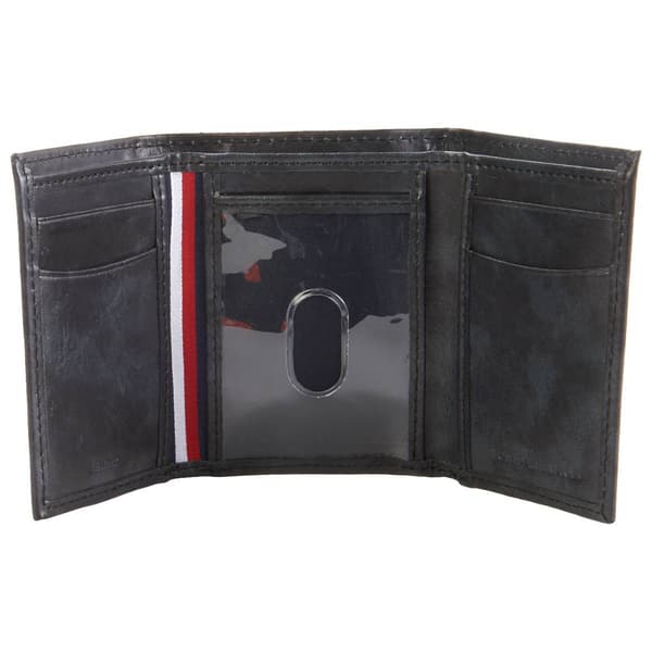 Mens Tommy Hilfiger Malta Crunch Trifold Wallet
