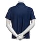 Womens Love Scarlett Short Sleeve Split Neck Ruffle Hem Blouse - image 2