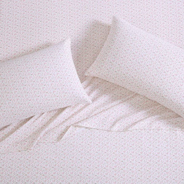 Laura Ashley Evie Cotton Flannel Sheet Set
