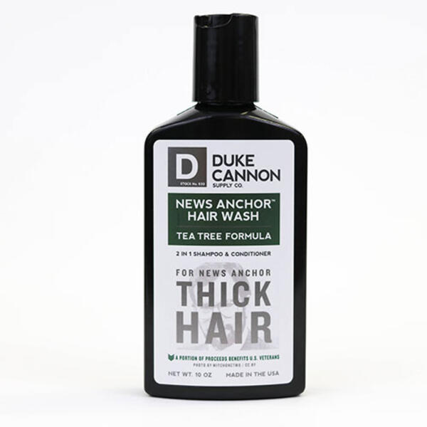 Duke Cannon News Anchor 2-in-1 Hair Wash-Tea Tree Formula - image 