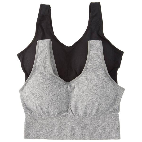 Plus Size Delta Burke 2pk. Comfort Sport Lounge Bra DB4924-2PKD - image 