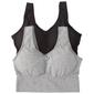 Plus Size Delta Burke 2pk. Comfort Sport Lounge Bra DB4924-2PKD - image 1