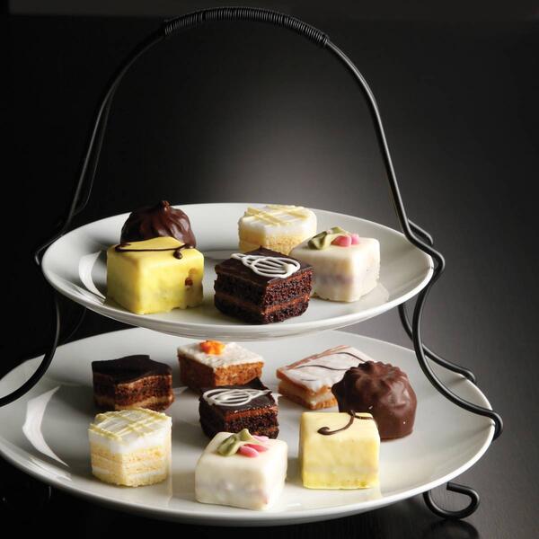 Gracious Dining 2 Tier Serving Plates - image 