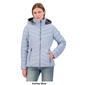 Womens Nautica Short Stretch Puffer w/Faux Fur Lined Hood Jacket - image 4