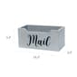 Elegant Designs Farmhouse Wooden Decorative "Mail" Organizer Box - image 7