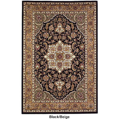 KAS Cambridge Kashan Medallion Area Rug - 5’ x 8’