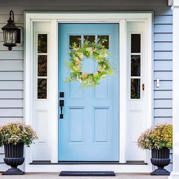 Northlight Seasonal Artificial Hydrangea & Berry Spring Wreath