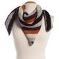 Womens Steve Madden Stripe Triangle Scarf - image 1