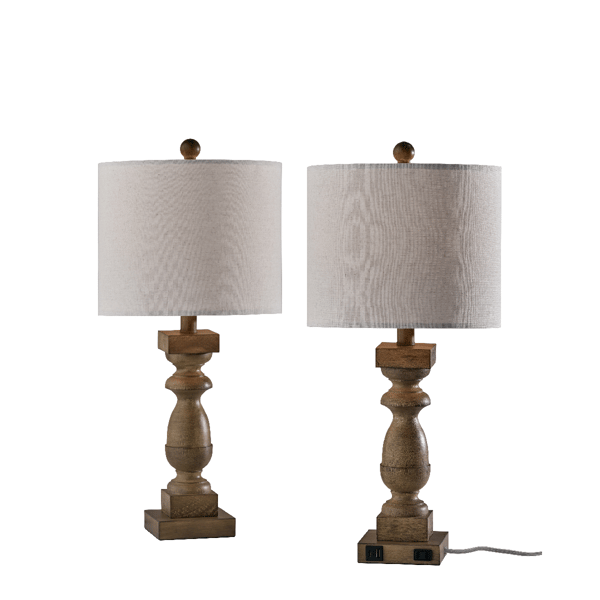 Simplee Adesso Jolene 2pc. Table Lamp Set
