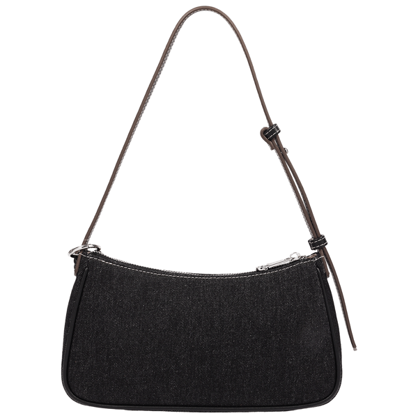 True Religion Bling Logo Denim Shoulder Bag