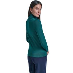 Womens Tommy Hilfiger Long Sleeve Solid Turtleneck Sweater