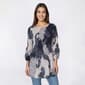 Petite Floral & Ivy Paisley Color Block Pleater Blouse - image 1